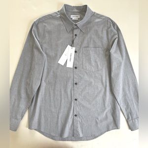 Calvin Klein Mens dress shirt w stretch size M